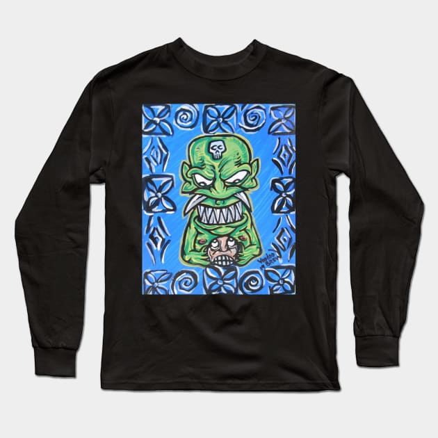 cannibal Long Sleeve T-Shirt by Voodoobrew